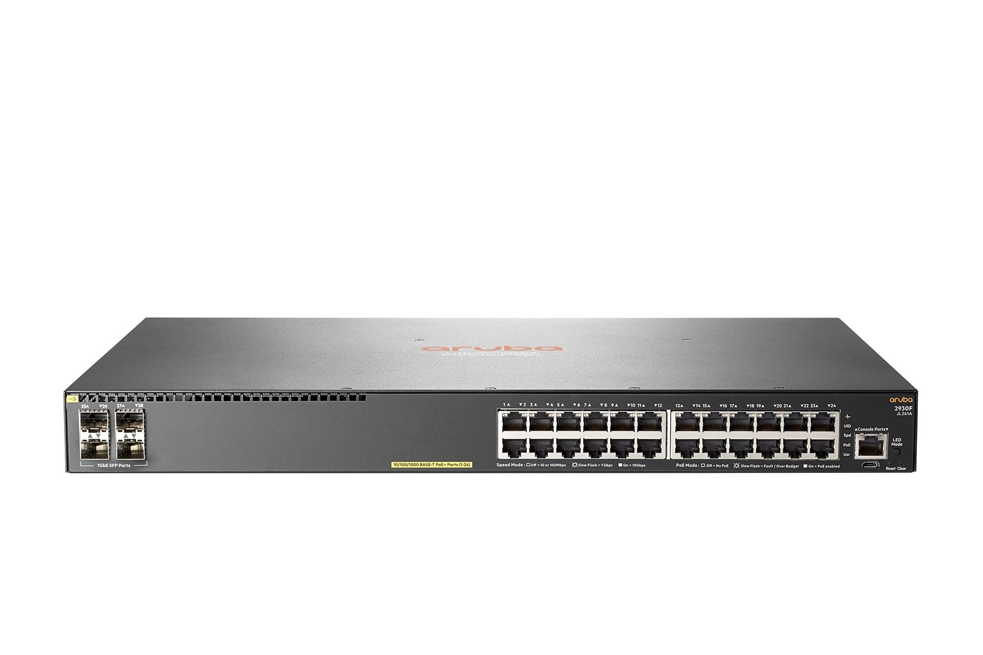 SWITCH HPE ARUBA JL693A 2930F 12G POE 139W 2GE NON POE/2SFP