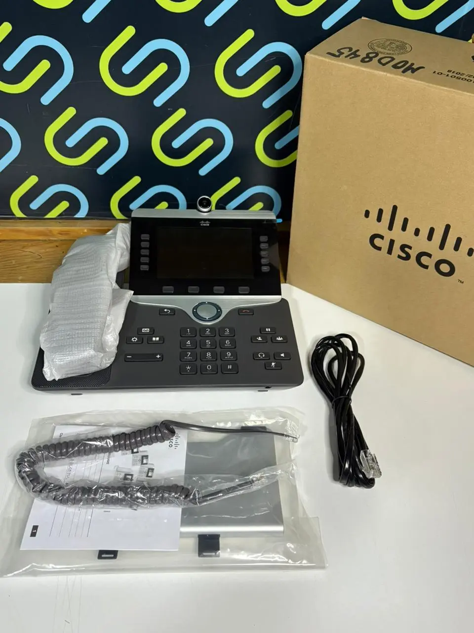 Teléfono Cisco Líneas Ip 5 Líneas Cp 8845 K9 Negro