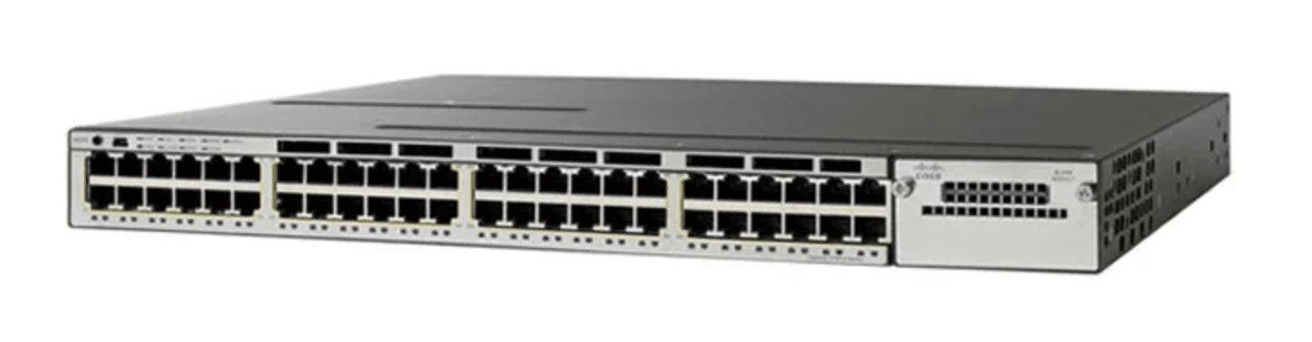 CISCO SWITCH WS-C3750X-48P-S SEMI NUEVO