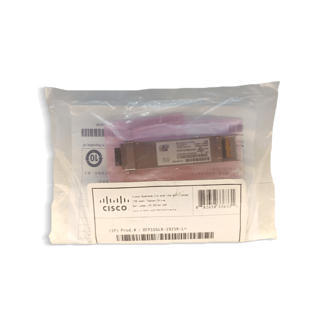 CISCO XFP10GLR-192SR-L NUEVO ORIGINAL EN BOLSA
