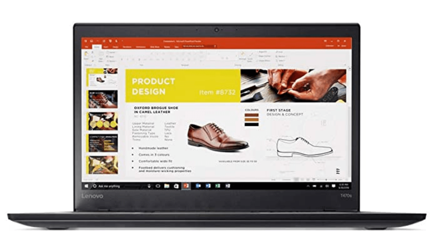 LENOVO LAPTOP THINKPAD T470 CORE I5 8GB EN RAM 256GB