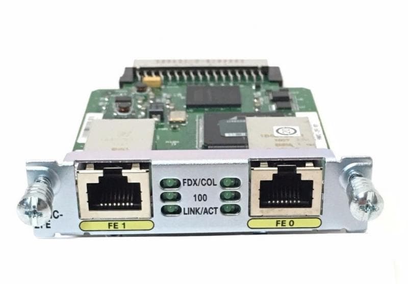 CISCO TARJETA HWIC-2FE NUEVO EN CAJA