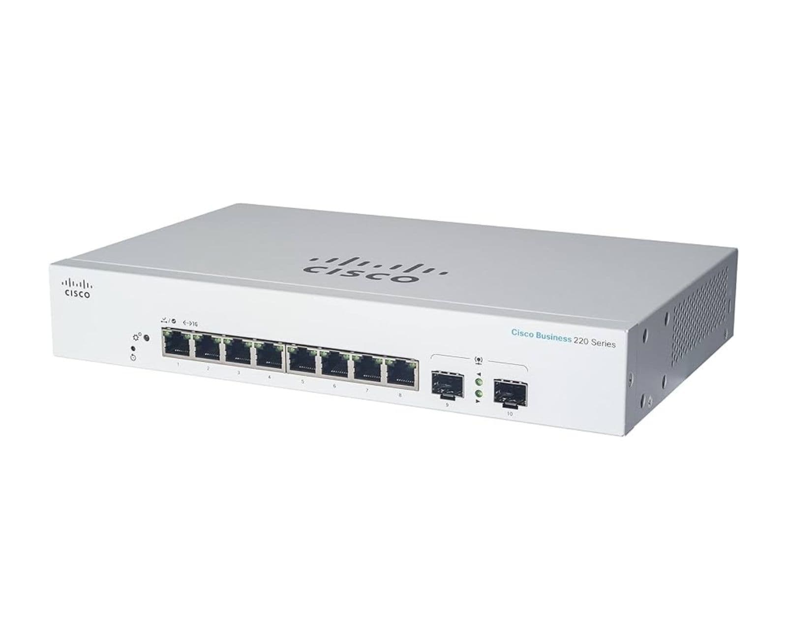 CISCO SMART SWITCH CBS220-8FP-E-2G NUEVO EN CAJA